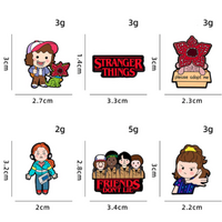STRANGER THINGS CHARACTER PINS SET / 6 pcs - Thumbnail 4