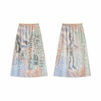 COSMIC GRAFFITI ALIEN MAXI SKIRT  - Thumbnail 8