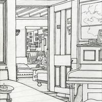 View from the Solar Room at the Manorbier Castle Inn Pub - Thumbnail 1