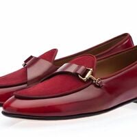 Men's leather loafers for Business Holiday Shoes  - Thumbnail 1