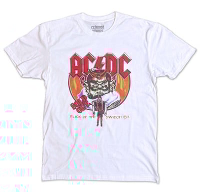 THE ACID KING - FLICK OF THE SWITCH - T SHIRT