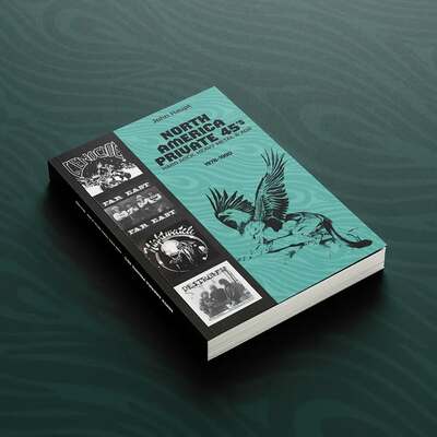 North american 45s hard rock and heavy metal - by john haupt (new import color book from cult metal classics - rob preston foreword)