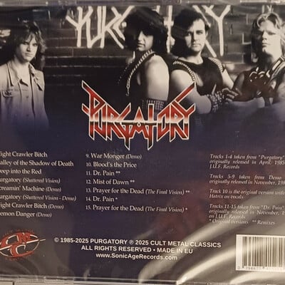 Purgatory - purgatory (new import cd - 40th anniversary of self-titled debut from cult metal classics)