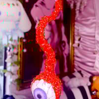 Purple Plucked Eye Bag Charm - Thumbnail 2