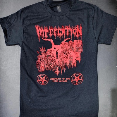 Imprecation "ceremony of the nine angles" t-shirt
