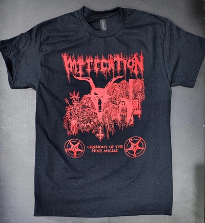 IMPRECATION "Ceremony of the nine angles" T-shirt