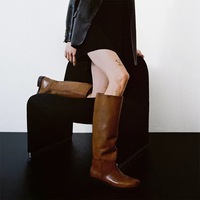 Women's New Round Toe High Boots Thick-Soled knight Boots - Thumbnail 6