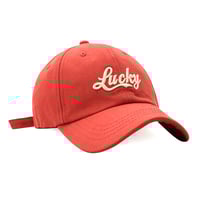  "LUCKY" Embroidered DAD CAP - Thumbnail 7