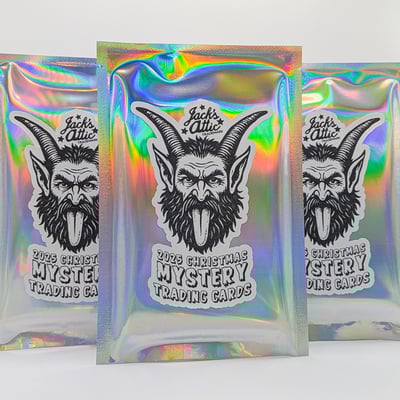 Christmas 2025 mystery custom trading card pack