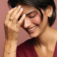 Heart Mosaic Earrings - Thumbnail 2