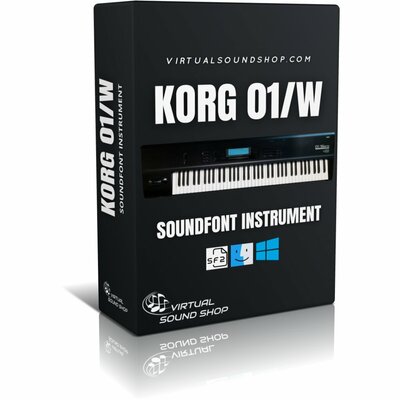 Korg 01/w soundfont library sf2 virtual instrument nki vst software