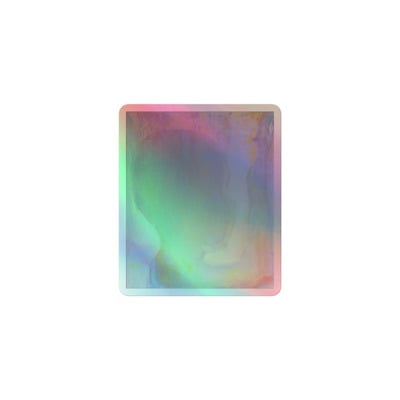 Holographic stickers - image reflection