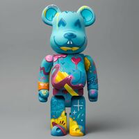 Custom Bearbrick 400% by Topo "Into the Deep" - Thumbnail 1