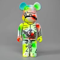 Custom Bearbrick 400% by Judas Arrieta "Dorarock"  - Thumbnail 1