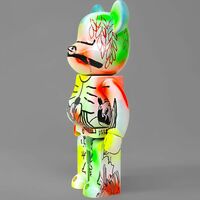 Custom Bearbrick 400% by Judas Arrieta "Dorarock"  - Thumbnail 4