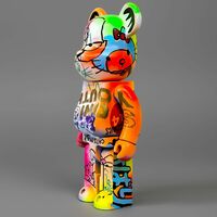 Custom Bearbrick 400% by Judas Arrieta "Cat Rule"  - Thumbnail 2