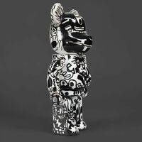 Custom Bearbrick 400% by Xavi Carbonell "Untitled #2" - Thumbnail 2