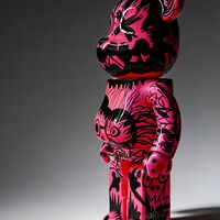 Custom Bearbrick 400% by Xavi Carbonell "Untitled #1" - Thumbnail 2