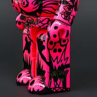 Custom Bearbrick 400% by Xavi Carbonell "Untitled #1" - Thumbnail 5