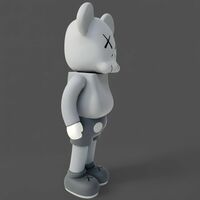 Custom Bearbrick 400% by Fer MG "Ohh…Collector!"  - Thumbnail 2