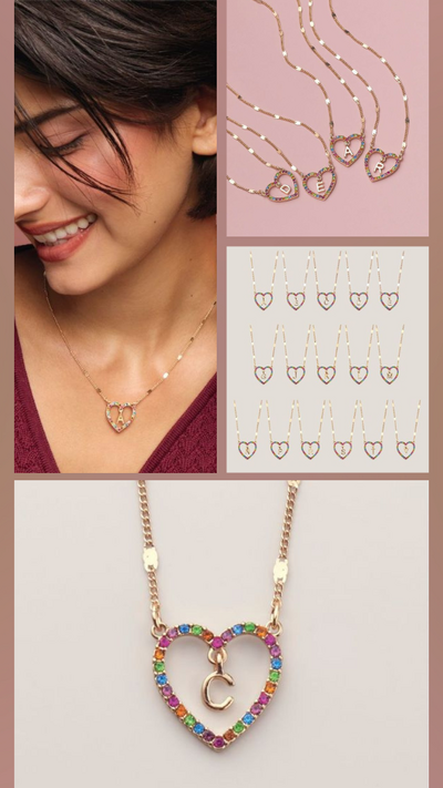 Love Letter Initial Necklace