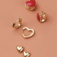 A Heart of Gold Earring Pack - Thumbnail 2