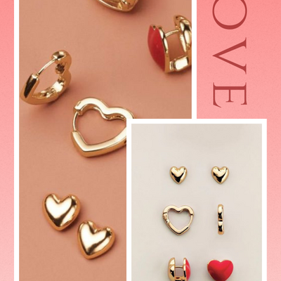 A heart of gold earring pack - Thumbnail 4