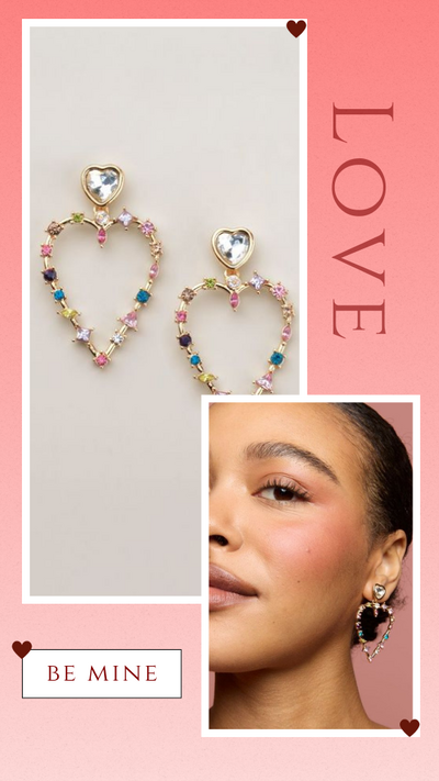 Heartline Luxe Statement Earrings