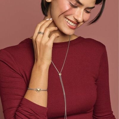 Stainless steel my heart cuff bracelet