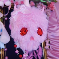 Love Skull Bag Charm - Thumbnail 1