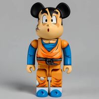 Custom Bearbrick 400% by Dhani Barragan "Goten"  - Thumbnail 1