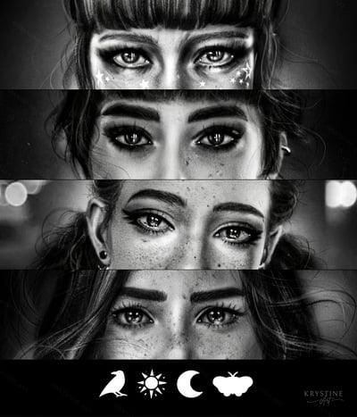 Raven Sun Moon Moth - Lost Records 