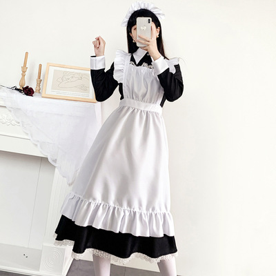 Women Tradition Cosplay Maid Dress