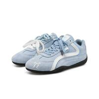 BABY BLUE CUTE BOW SNEAKERS - Thumbnail 3