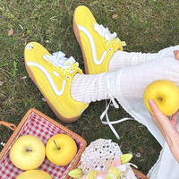 SUNNY YELLOW APPLE SNEAKERS - Thumbnail 3