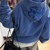 OVERSIZED GRAFFITI HOODIE - Thumbnail 1