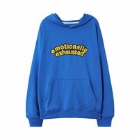 EMOTIONALLY EXHAUSTED HOODIE - Thumbnail 1