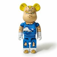 Custom Bearbrick 400% by Dhani Barragan "MAJIN VEGETA"  - Thumbnail 6