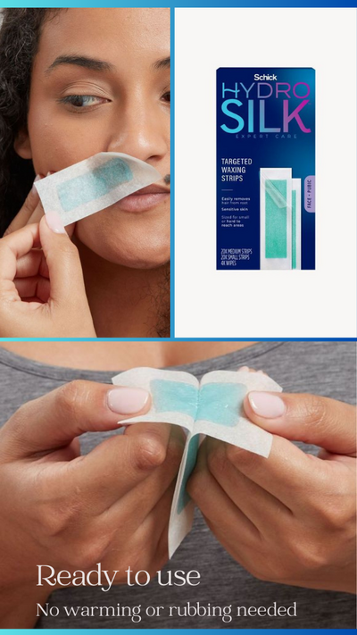 Schick® Hydro Silk® Targeted Waxing Strips