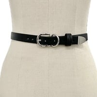 Uri Belt ( Black + Silver ) - Thumbnail 2