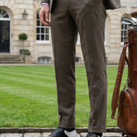 Crafted Leather Mens Designer Classic Tri Color Red White and Black Woven Leather Saddle Golf Dress Shoes - Thumbnail 1