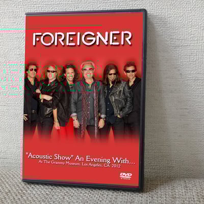 Foreigner acoustic show an evening with...at the grammy museum, los angeles, ca 10.10.2012 dvd - Thumbnail 1