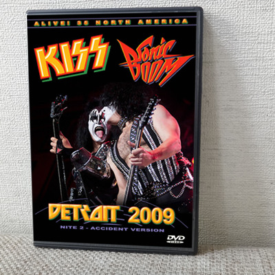 Kiss live at cobo arena, detroit, mi 09.26.2009 dvd