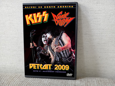 KISS Live At Cobo Arena, Detroit, MI 09.26.2009 DVD