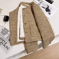New Fashion Khaki Short jacket - Thumbnail 1