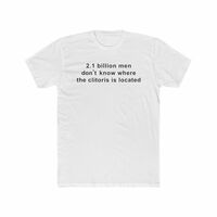 Free Shipping-"2.1 billion men don't know.." Tee - Thumbnail 1
