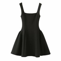 Off-the-shoulder red New Year's Eve elegant slip dress - Thumbnail 7