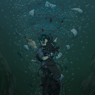 Hole-dwelling print (4x6 inches)