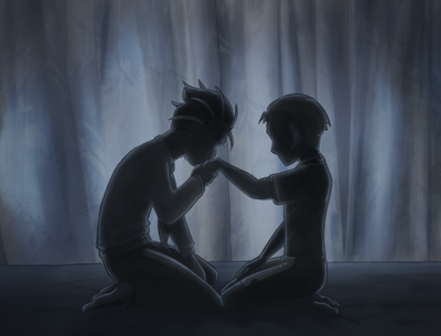 In a dim hotel room print (4x6 inches)