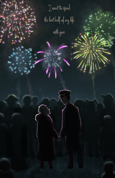 The last half of my life print (4x6 inches)